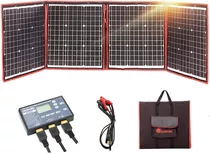 Cargador Bateria 12-24v Kit Panel Solar Monocristalino 160w