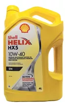 Aceite Motor Shell Helix Hx5 10w40 4 Litros
