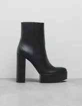 Bota Zara Tacón Plataforma Botinera