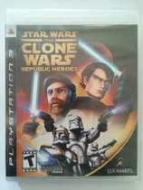 Star Wars The Clone Wars Republic Heroes Ps3 Nuevo Original