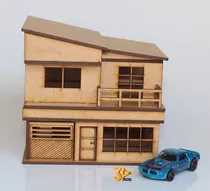 Maquete Casa Sobrado 1:64