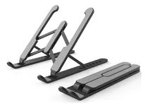 Suporte Para Notebook E Tablet Articulado Ajustável De Mesa Cor Preto