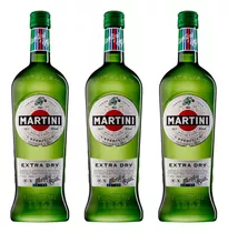 Martini Extra Dry 1l X3 Zetta Bebidas