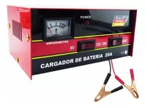 Cargador Bateria Auto Moto Cuatri 6v 12v 20 Ah El Rutero 