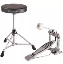 Yamaha Fpds2a Foot Pedal And Drum Throne Package