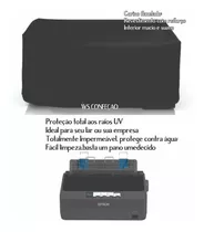 Capa De Impressora Epson Matricial Lx350 No Corino