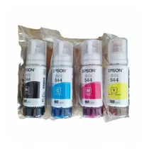 Botella Tinta Epson T544 544 Kit X 4 Serie L 100% Original