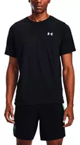 Remera Under Armour Streaker Hombre Running Negro