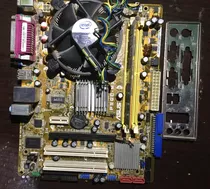 Kit Placa Mãe + Processador + Memória Ram + Cooler Box