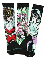 Calcetines Con Dibujos Animados Super Heroes Anime 3 Pares