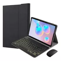 Funda De Teclado Y Ratón Para Lenovo Tab M10 Fhd Plus Tb-x60