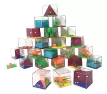Conjunto De Caixa De Quebra-cabeça De Jogo De Labirinto