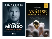 Livro Análise Fundamentalista + Do Mil Ao Milhão Envio