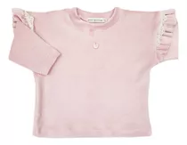 Buzo Romantic Plush Mini Anima Invierno Bebe Kids Rosa Viejo