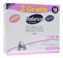 Desodorante Balance Clinical Woman Sobre 9gr Por 20 Unidades