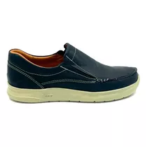 Zapatos Hombre Mocasín Zapatillas Cuero Base Febo Mdz Chet