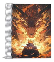 Caderno Naruto  Universitário  Espiral  Capa Dura  1 Matéria