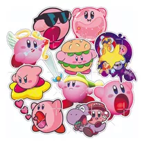 Pack Stickers Calcos Vinilos Videojuegos Kirby - Termo Pc