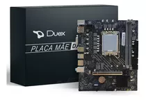 Placa Mãe Duex Dx H610zg M2, Intel 13/12 Geração, Ddr4