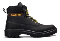 Borcegos Hombre Cavatini Bota Urbana Cuero Vacuno Premium