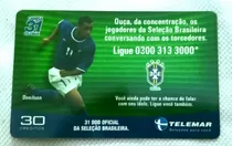 Tarjeta Telefónica Colección Brasil Fútbol. 