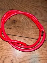 Cable Poder. Stinger. 1 Mts. Rojo  8awg Pro. Libre Cobre