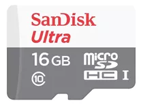 5x Cartão De Memória Micro Sd 16gb Sandisk Lacrado Classe 10