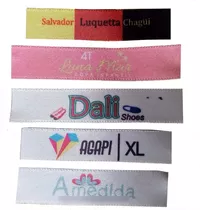 Marquillas Etiquetas Personalizadas Ropa Uniformes Fullcolor