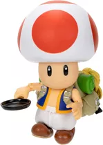 Super Mario Bros Movie 5  Toad Figure Jakks Pacific Hongo