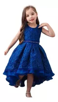 Vestido Niña Elegante Hermoso Diseño Exclusivo T 6/7 Años