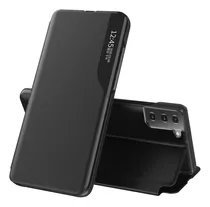 Para: Galaxy S23 Plus (s23+), Carcasa Funda Flip Cover Cuero