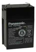 Bateria 6v 4.5 Ah Panasonic Ups Balanza 