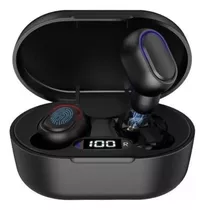 Audífonos In-ear Inalámbricos 1hora A8s Tws Aut114 Negro Bluetooth Con Microfono Deportivos