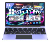 Win 11 Pro/office 2019computadora Portatil De 14 Pulgadas, C