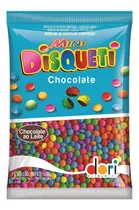 Confeitos De Chocolate Ao Leite Mini Disqueti 500g - Dori