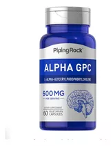 Alpha Gpc, 600 Mg, 60 Capsulas Veg - Unidad a $2057