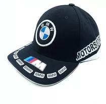 Bmw Motorsport Boné Aba Curva Preto Bmw Motorrad Motorsport