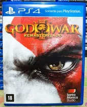 God Of War 3  Remasterizado  Mídia Física Jogo  Original Ps4