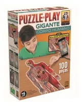 Puzzle Play Gigante - Corpo Humano - Grow
