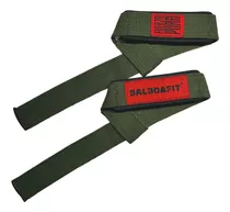 Cintas Poder Agarre Straps Balboafit Retiro Color Verde