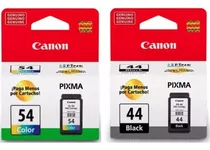 Cartucho Canon Pg44 + Pg-54 Pixma E401 E461 E481