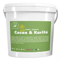  Crema De Cacao Y Manteca De Karité Con Filtro Solar (4 Kg) Tipo De Envase Cubeta