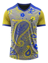 Camiseta Boca Talle Grande  Entrenamiento Especial Tela