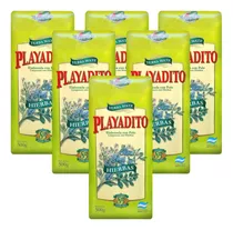 Yerba Playadito Con Hierbas 500gr X 5 Unidades