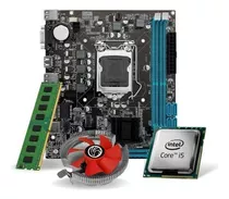 Kit Pl Mãe H61 + Processador I5 2400 + Memoria 8 Gb Ddr3