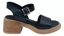 Sandalias Mujer Cuero Base Plataforma Goma Zapatos 701-1