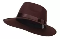 Sombrero Fedora Con Cinta De Borde Grande De Jeanne Simmons