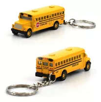 Miniatura Ônibus Escolar Mini School Bus Chaveiro - Kinsmart