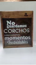 Cuadro, Caja Para Corchos De Vino