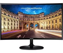 Monitor Samsung C24f390fh Led 24 Preto 110v/220v